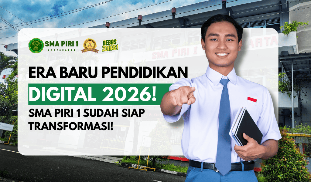 Gambar Artikel 5 Tren Pendidikan Digital di SMA Tahun 2026 | Transformasi Sekolah SMA PIRI 1 Yogyakarta